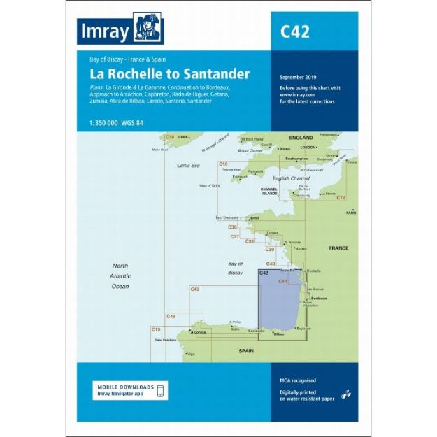 Imray C 42 - La Gironde